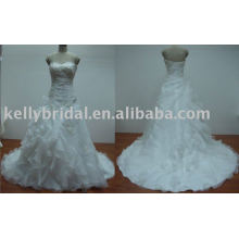 beautiful bridal gown, wedding dress